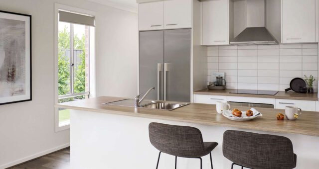 Kitchen as displayed at Orana Estate