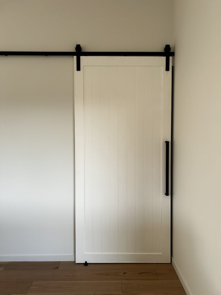 Client Patrick & Lauren Barn Door